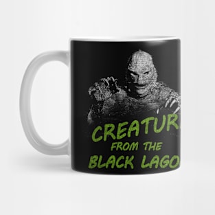 Vintage Black Lagon Monster Mug